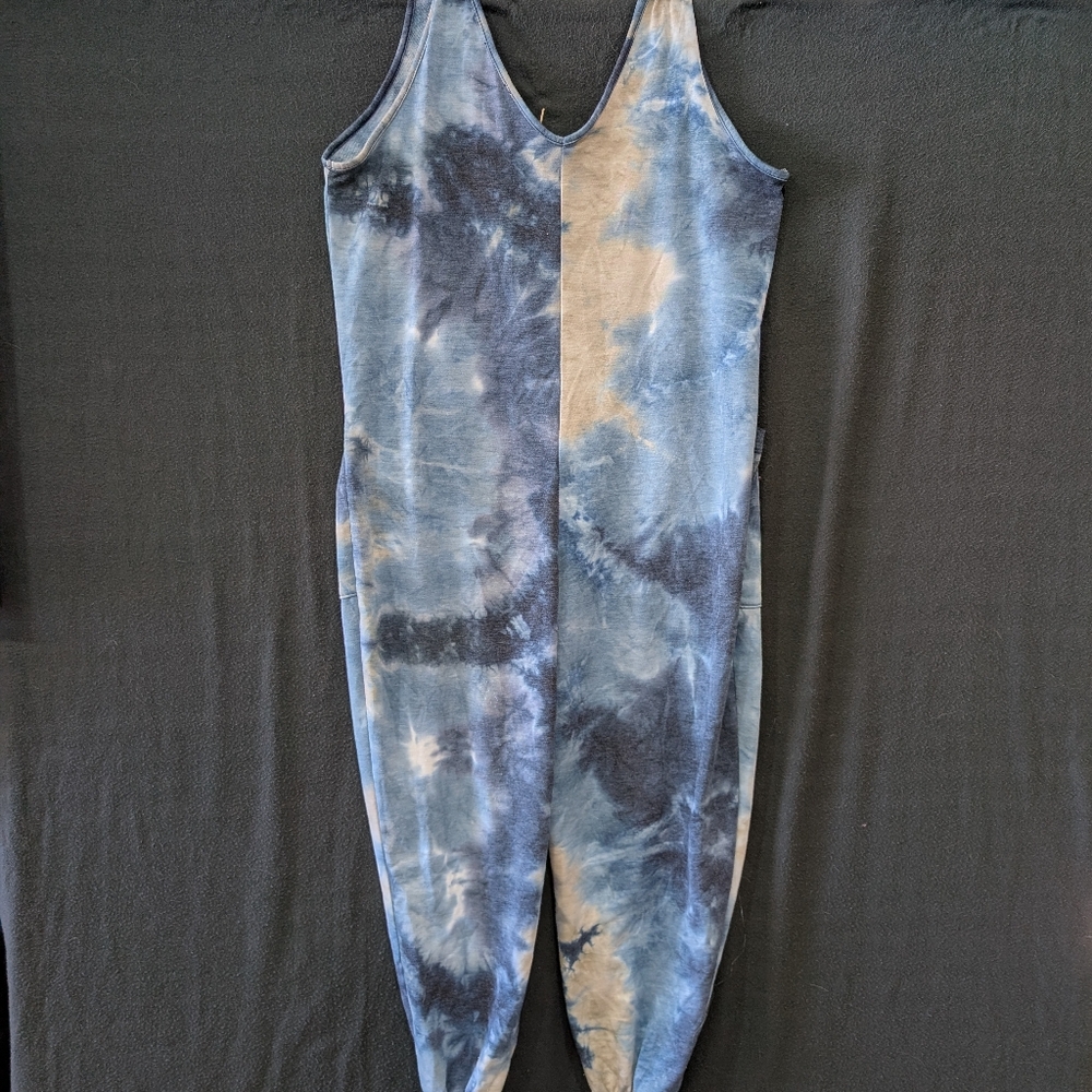 Tie Dye Overall Jogger Jumpsuit 21 Saints - Women's Size XL